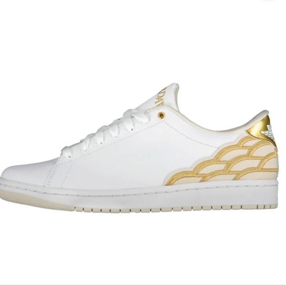 New In Box Jordan Orewoo Airsole Centercourt Mineral Gold White Multiple Sizes - Picture 2 of 2